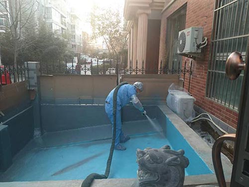 水池聚脲防腐防水噴涂